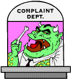 Complaint Dept.