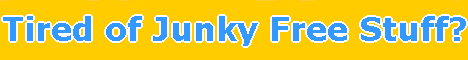 The No Junk Free Stuff Page
